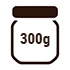 300g